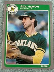 Bill Almon #414 Baseball Cards 1985 Fleer Prices