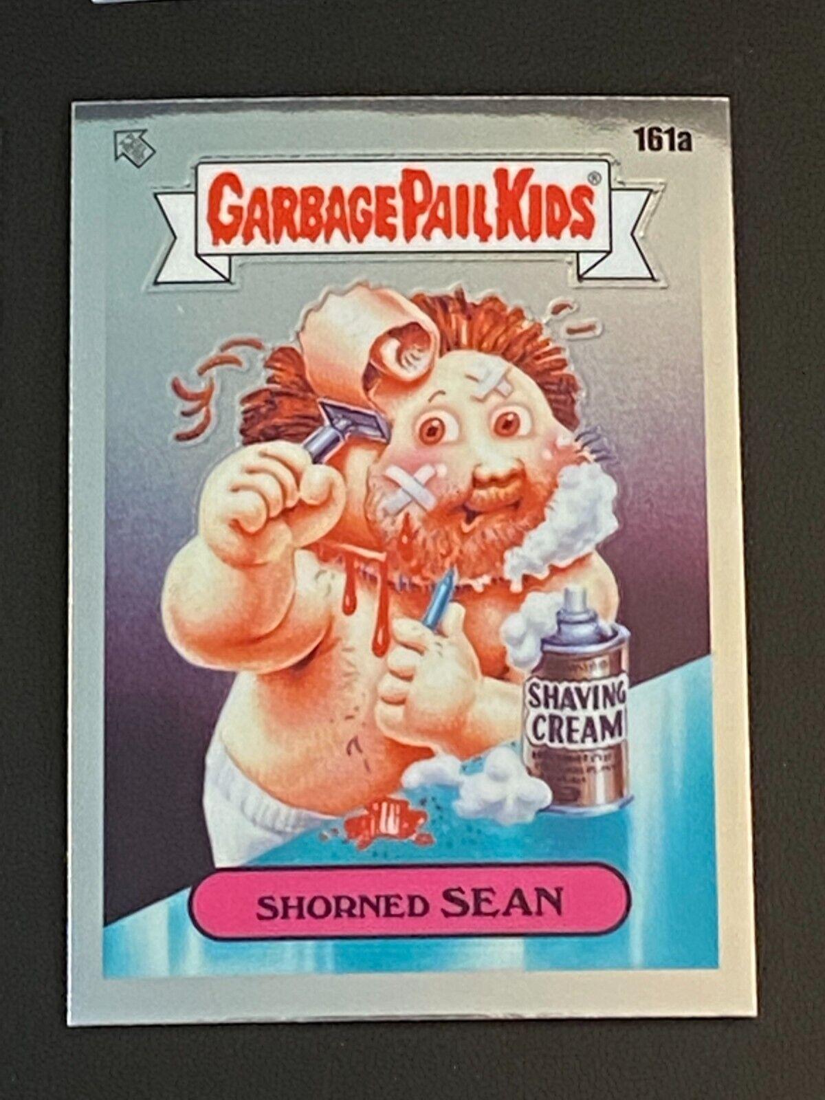 SHORNED SEAN #161a 2021 Garbage Pail Kids Chrome