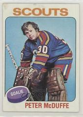 Peter McDuffe Hockey Cards 1975 Topps Prices