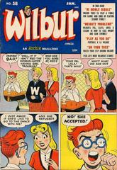 Wilbur Comics #58 (1955) Comic Books Wilbur Comics Prices
