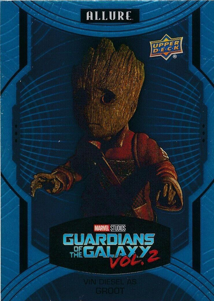 Vin Diesel as Groot [Blue Line] #102 Marvel 2022 Allure