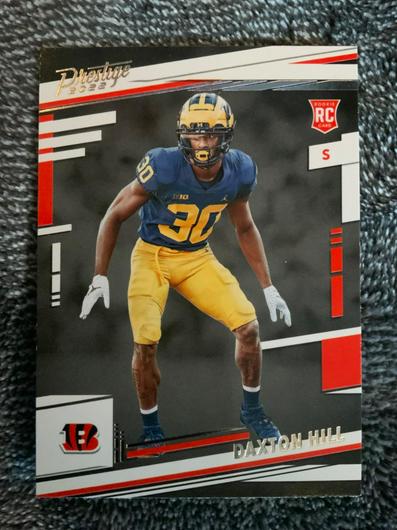 Daxton Hill | Ungraded | 2022 Panini Prestige