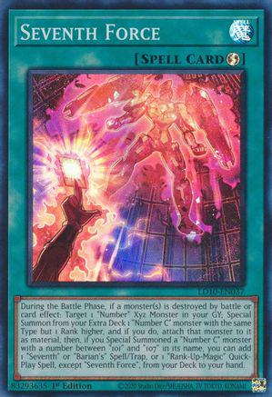 Seventh Force LD10-EN037 YuGiOh Legendary Duelists: Soulburning Volcano