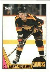 Barry Pederson Hockey Cards 1987 Topps Prices