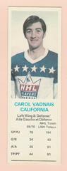 Carol Vadnais Hockey Cards 1970 Dad's Cookies Prices