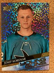 Josef Korenar [Speckled Rainbow] #715 Hockey Cards 2020 Upper Deck Prices