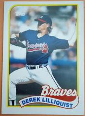 Derek Lilliquist #73T Baseball Cards 1989 Topps Traded Prices