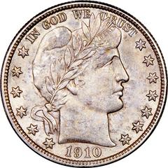 1910 Coins Barber Half Dollar Prices