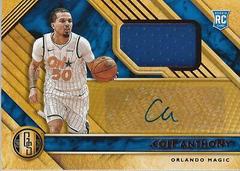 Cole Anthony [Red] Basketball Cards 2020 Panini Chronicles Gold Standard Rookie Jersey Autographs Prices