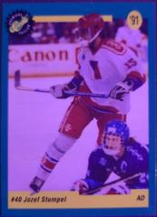 Jozef Stumpel #34 Hockey Cards 1991 Classic Draft Picks Promo Prices