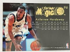 Back | Anfernee Hardaway Basketball Cards 1995 Flair
