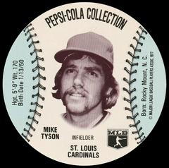 Mike Tyson Baseball Cards 1977 Pepsi Cola Baseball Stars Discs Prices