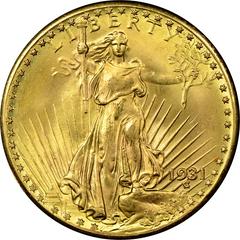 1931 Coins Saint-Gaudens Gold Double Eagle Prices