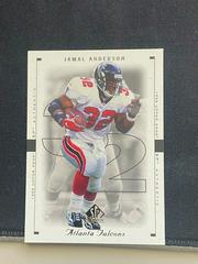 Jamal Anderson #4 Football Cards 1999 SP Authentic Prices