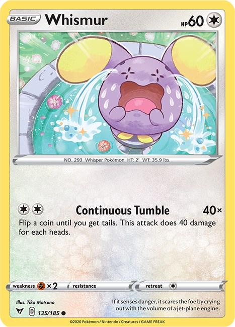 Whismur #135 Pokemon Vivid Voltage