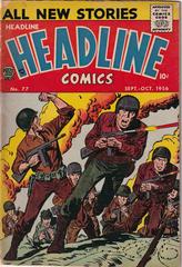 Headline Comics #77 (1956) Comic Books Headline Comics Prices