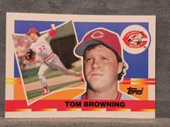 Tom Browning Baseball Cards 1990 Topps Big Baseball Prices