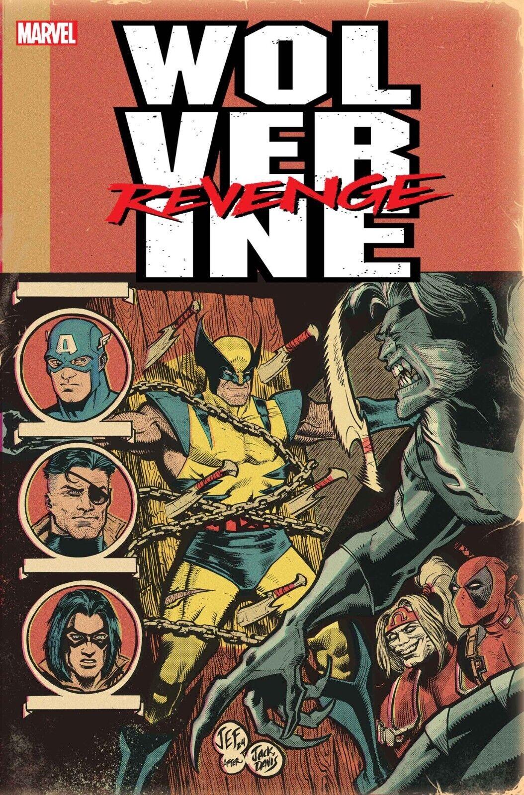 Wolverine: Revenge - Red Band Edition [Ferreyra Homage] #2 (2024) Comic Books Wolverine: Revenge - Red Band Edition