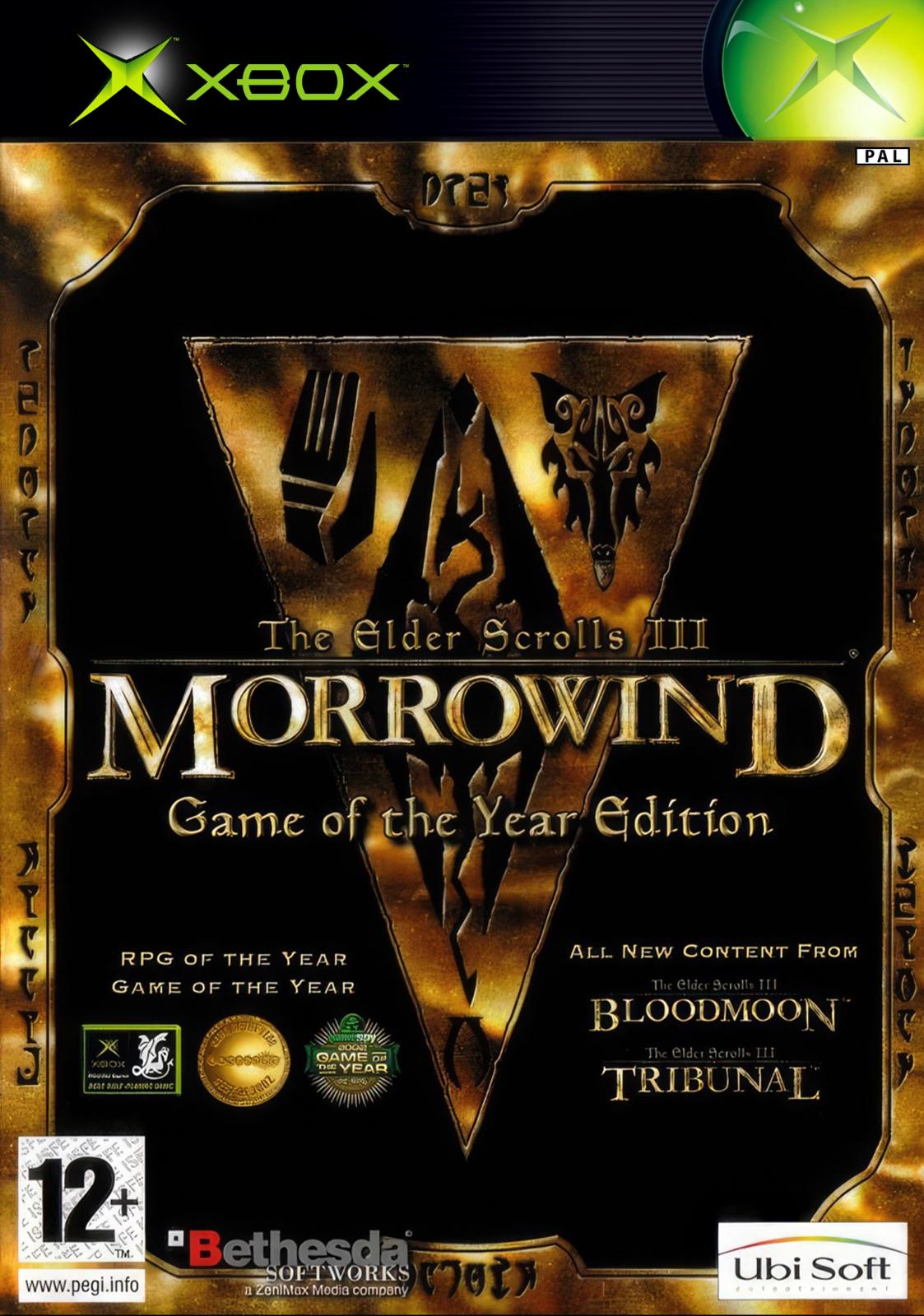 Elder Scrolls III: Morrowind [Game of the Year Edition] PAL Xbox