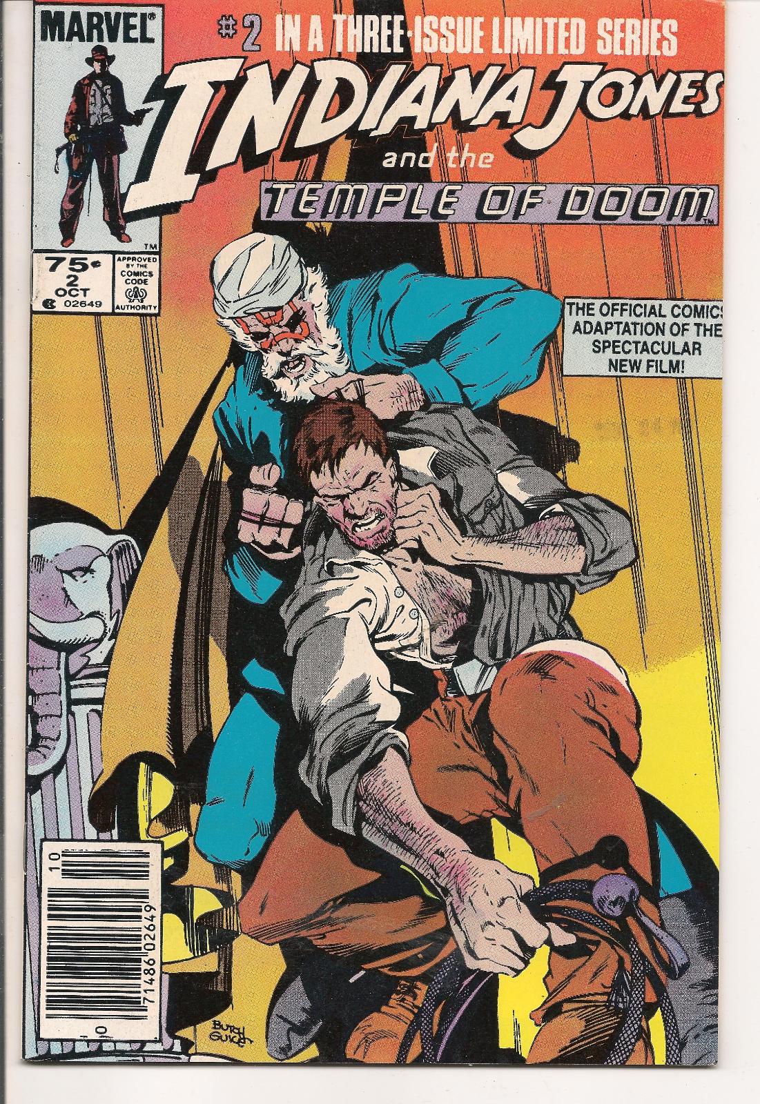 Indiana Jones And The Temple Of Doom [Newsstand] #2 (1984) Comic Books Indiana Jones and the Temple of Doom