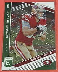 George Kittle [Green] #SS-13 Football Cards 2019 Donruss Elite Star Status Prices