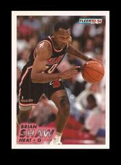 Brian Shaw #112 Basketball Cards 1993 Fleer Prices
