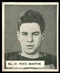 Pete Martin Hockey Cards 1937 V356 World Wide Gum Prices