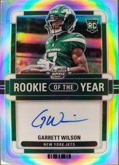 Garrett Wilson [Rookie of the Year Autograph Holo] #ROY-GW Football Cards 2022 Panini Contenders Optic Rookie of the Year Prices