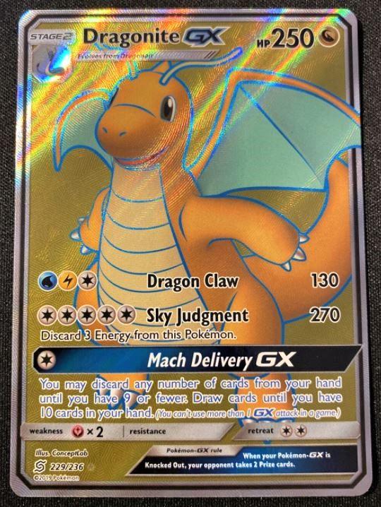 Dragonite GX #229 Prices | Pokemon Unified Minds | Pokemon Cards