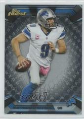 Matthew Stafford #3 Football Cards 2013 Topps Finest Prices