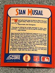 Stan Musial Baseball Cards 1990 Score the MVP's Prices