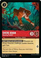 Shere Khan - Menacing Predator [Foil] Lorcana Rise of the Floodborn Prices