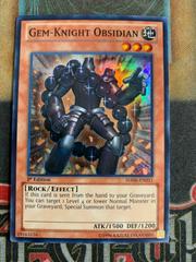 Gem-Knight Obsidian [1st Edition] HA06-EN031 YuGiOh Hidden Arsenal 6: Omega Xyz Prices