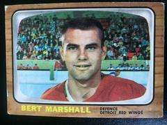 Bert Marshall Hockey Cards 1966 Topps Prices