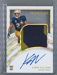Kyren Williams [Gold] #RA-KWI Football Cards 2022 Panini Immaculate Collegiate Rookie Autographs Prices