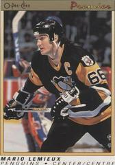 Mario Lemieux #63 Hockey Cards 1990 O-Pee-Chee Premier Prices
