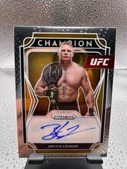 Brock Lesnar #CS-BL Ufc Cards 2022 Panini Prizm UFC Champion Signatures Prices