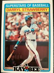 Darryl Strawberry #31 Baseball Cards 1987 Topps KayBee Superstars Prices