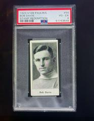 Bob Davis [Stamp Redemption] #54 Hockey Cards 1923 V128 Paulin's Prices