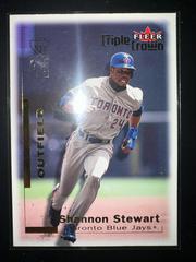 Shannon Stewart #48 Baseball Cards 2001 Fleer Triple Crown Prices
