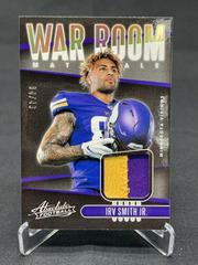 Irv Smith Jr. [Prime] Football Cards 2019 Panini Absolute War Room Materials Prices