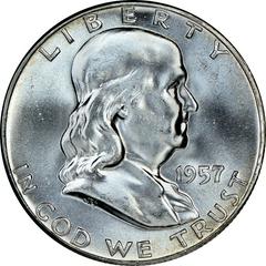 1957 [PROOF] Coins Franklin Half Dollar Prices