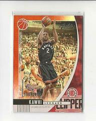 Kawhi Leonard [Red] #5 Basketball Cards 2019 Panini Absolute Memorabilia Prices