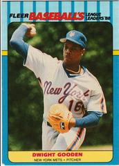 Dwight Gooden Baseball Cards 1988 Fleer League Leaders Prices
