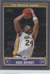 Kobe Bryant #129 Basketball Cards 2006 Topps Chrome Prices
