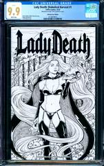Lady Death: Diabolical Harvest [Noir Sketch] #1 (2022) Comic Books Lady Death: Diabolical Harvest Prices