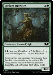 Verdant Outrider Magic Wilds of Eldraine Prices