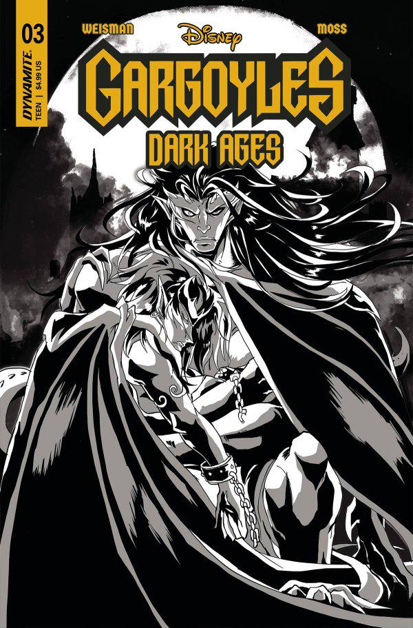 Gargoyles: Dark Ages [Danino Sketch] #3 (2023) Comic Books Gargoyles: Dark Ages