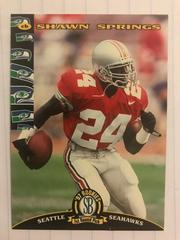 Shawn Springs #14 Football Cards 1997 Panini Score Board NFL Rookies Prices