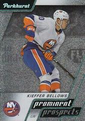 Kieffer Bellows Hockey Cards 2020 Parkhurst Prominent Prospects Prices